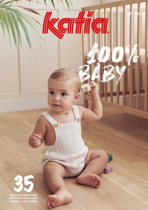 Katia 6283 Журнал с моделями по пряже Katia BABY 108