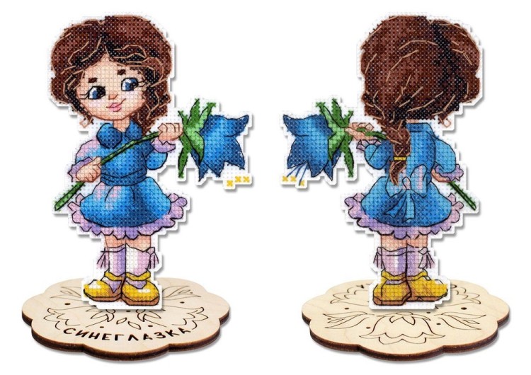 Жар-Птица Р-1301 Синеглазка (с подставкой)