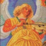 Набор для вышивания Радуга бисера В-602 Музицирующий ангел. Секондо