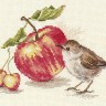 Набор для вышивания Алиса 5-22 Птичка и яблоко