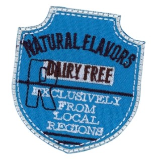 HKM 35415/1SB Термоаппликация "Dairy free"
