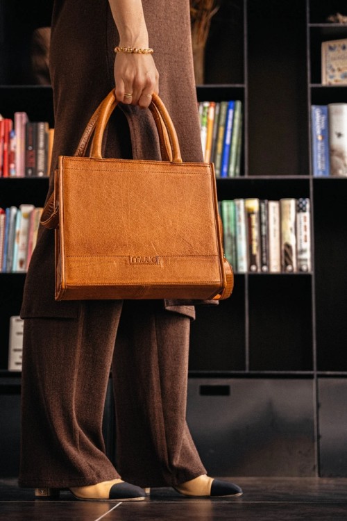 Muud QB-4640/Whisky Сумка шоппер "Bina"