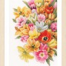 Набор для вышивания Lanarte PN-0202674 Cover me in tulipst (Укрой меня тюльпанами)