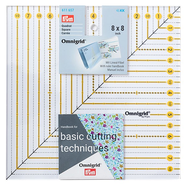 Prym 611657 Линейка Omnigrid для пэчворка
