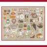 Набор для вышивания Le Bonheur des Dames 2684 Atelier Cuisine (Кухонные аксессуары)