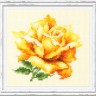 Набор для вышивания Чудесная игла 150-005 Жёлтая роза