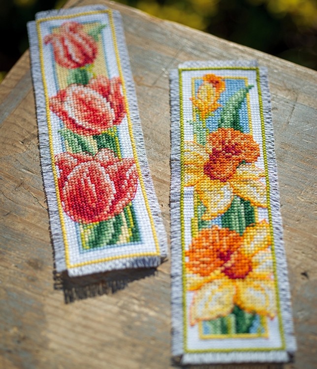 Vervaco PN-0021467 Закладка "Цветы"