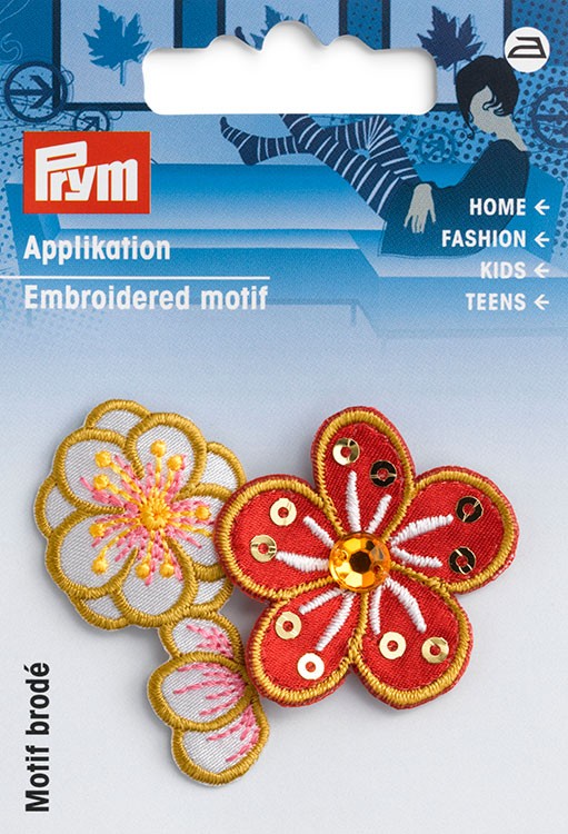 Prym 926688 Термоаппликация "Цветы"