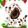 Collection D'Art 3195 Ткань с рисунком для вышивания