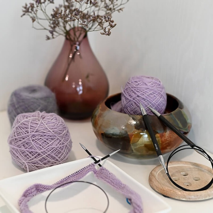 KnitPro Спицы круговые "Karbonz" 100 см