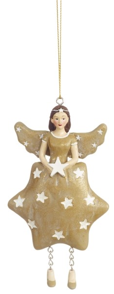 Fiebiger Floristik 850008-290 Фигурка декоративная, Blumenmadchen "Космея"