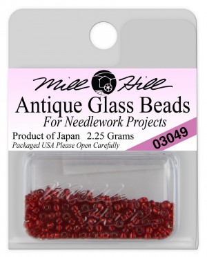 Mill Hill 03049 Rich Red - Бисер Antique Seed Beads