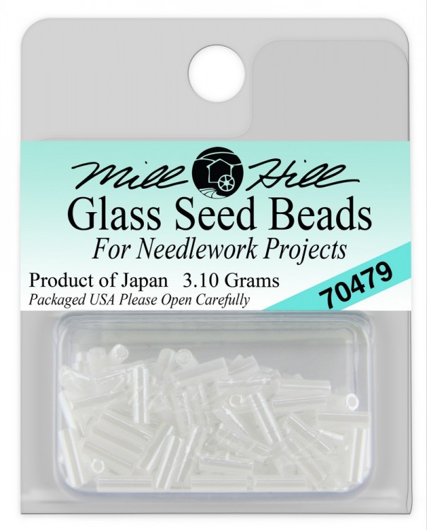 Mill Hill 70479 White - Бисер Small Bugle Beads