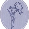 HKM 43019 Термоаппликация "Цветок"