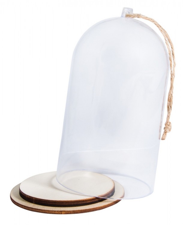 Rayher 46122000 Клош с подставкой для декоративных композиций