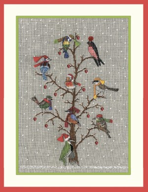 Le Bonheur des Dames 2679 The Tree of birds (Рождественское дерево птиц)