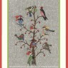 Набор для вышивания Le Bonheur des Dames 2679 The Tree of birds (Рождественское дерево птиц) Набор для вышивания Le Bonheur des Dames 2679 The Tree of birds (Рождественское дерево птиц)