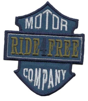 HKM 33836/1SB Термоаппликация "Ride 4 Free"