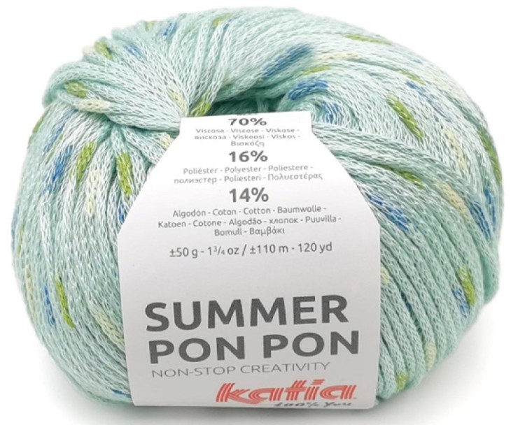 Пряжа для вязания Katia 1359 Summer Pon Pon