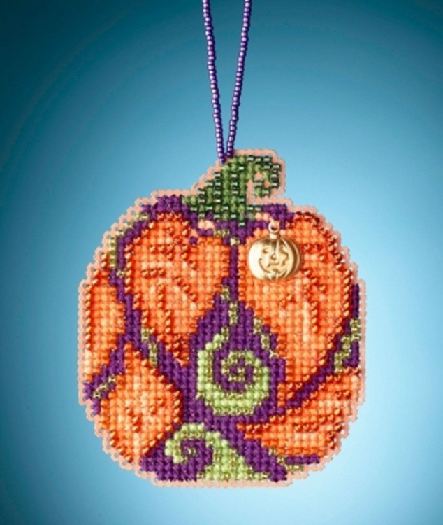 Набор для вышивания Mill Hill MH162021 Autumn Pumpkin (Осенняя тыковка)