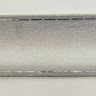 SAFISA 25167-50мм-02 Лента органза с рисунком с проволокой по краю, ширина 50 мм, цвет серый