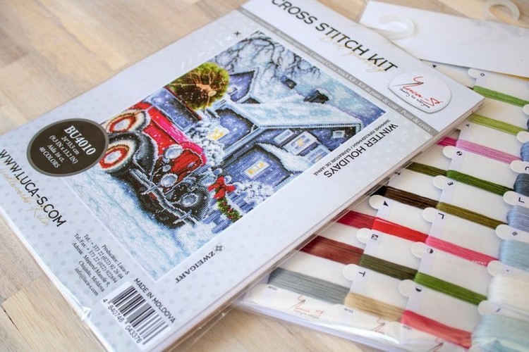 Набор для вышивания Luca-S BU4010 Зимние праздники