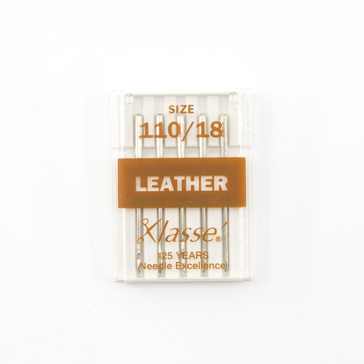 Hemline 104.110/G002 Иглы для швейных машин для кожи, 110/18