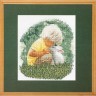 Набор для вышивания Thea Gouverneur 590A Boy and Rabbit (Мальчик и кролик)