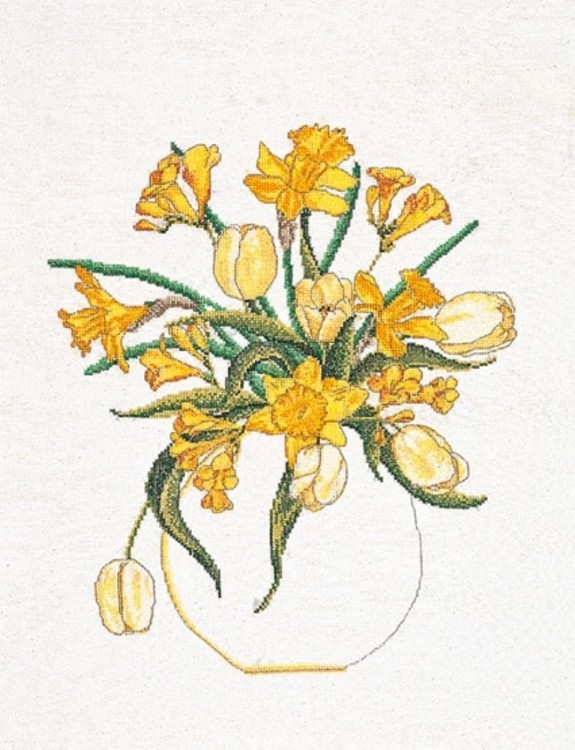 Набор для вышивания Thea Gouverneur 1063 Daffodil