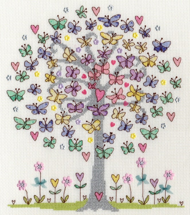 Набор для вышивания Bothy Threads XKA10 Love Spring (Любимая весна)