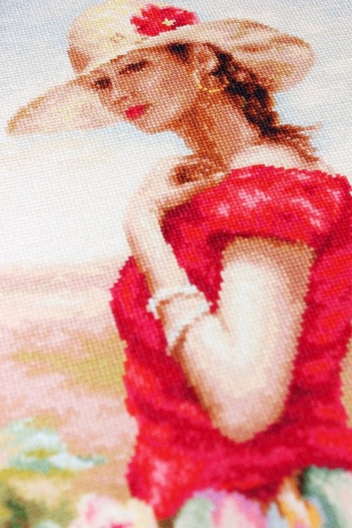 Набор для вышивания Luca-S B530 Цветущее место