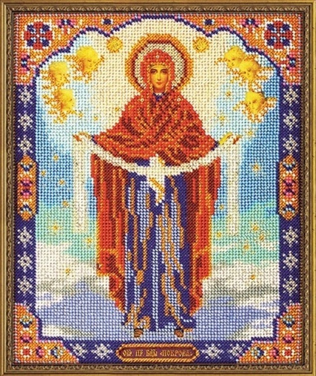 Набор для вышивания Радуга бисера В-174 Богородица Покрова