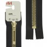 Riri 8603520/16/2110 Молния металлическая, неразъемная, 6 мм, 16 см, черный