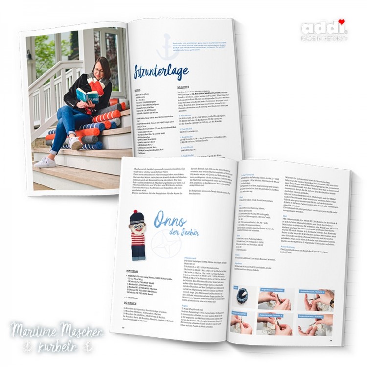 Addi 875-0 Журнал со схемами для вязания на машинке addiExpress