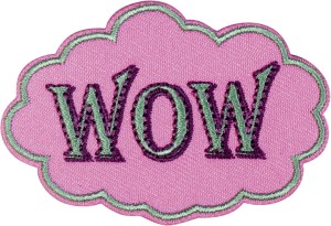 HKM 42778 Термоаппликация "Wow"