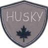 HKM 43108 Термоаппликация "Хаски с листьями"