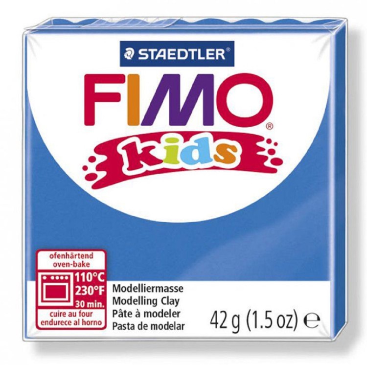 Fimo 8030-3 Полимерная глина для детей Kids синяя