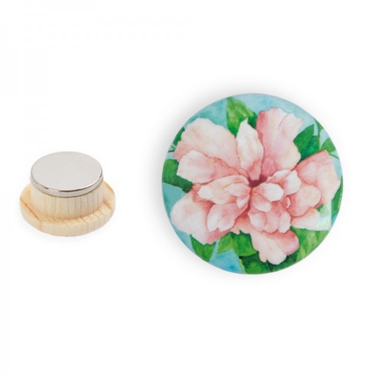 Gamma NEM-17 Игольница-магнит "Акварельный цветок"