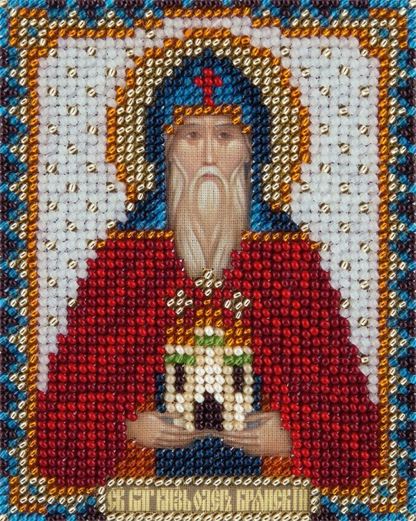 Набор для вышивания Панна CM-1929 (ЦМ-1929) Икона Святого Благоверного Князя Олега Брянского
