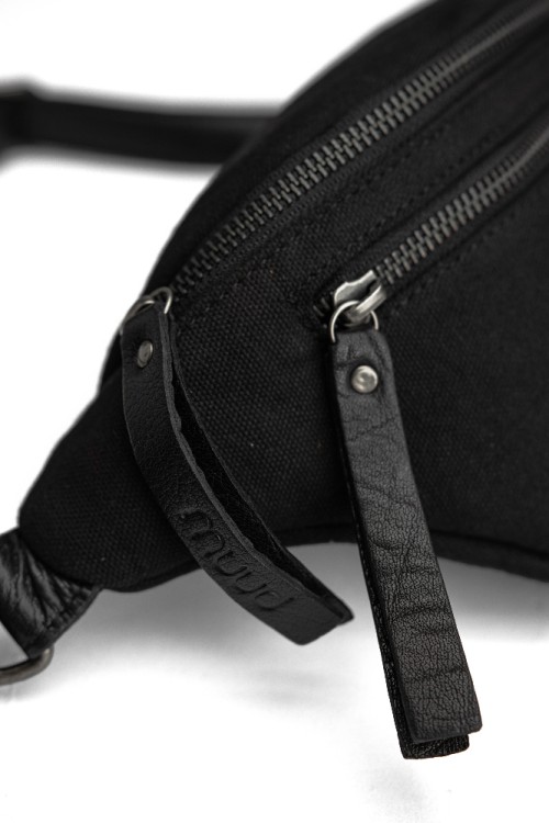 Muud QB-4723/Black Поясная сумка "Canvas Vegas"