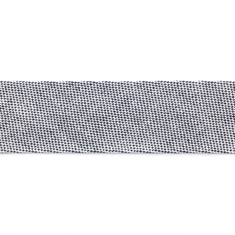 SAFISA 6570-20мм-01 Косая бейка хлопок, ширина 20 мм, цвет 01 - цвет черный