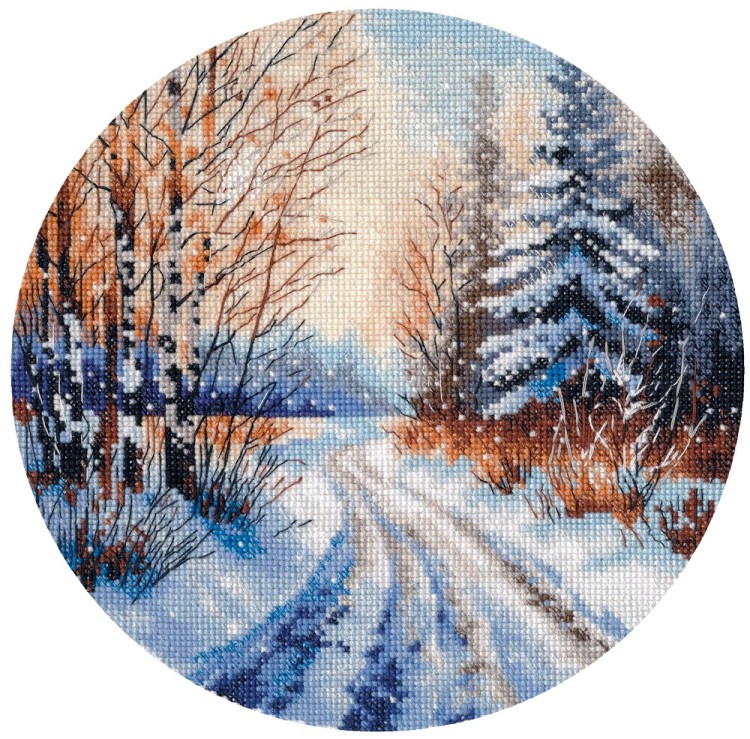 Овен 1727 Заснеженная дорога