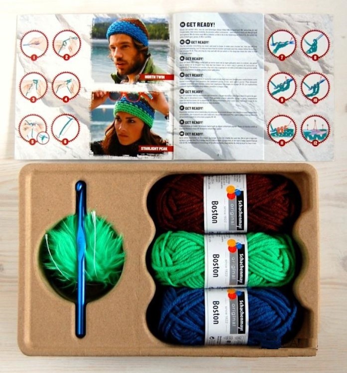 Schachenmayr 9877023-00001 Набор "My Mountain" для вязания шапки крючком