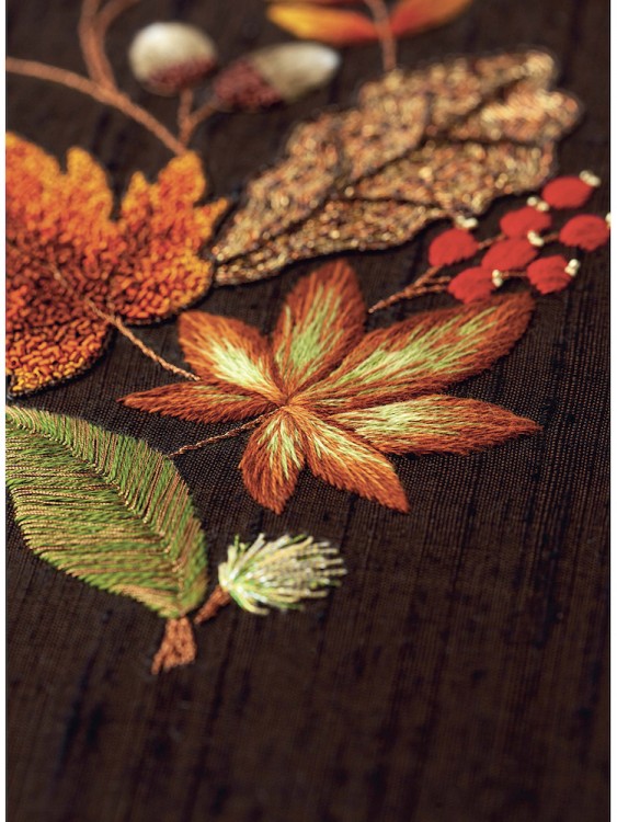 Портреты природы. Вышивание гладью и золотое шитье. Хэзел Эверетт