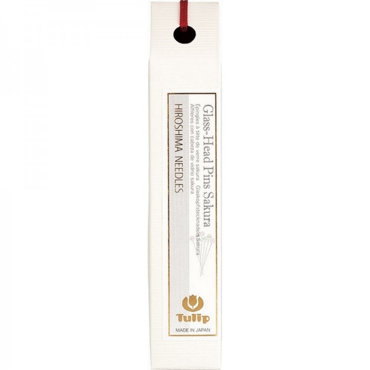 Tulip THN-096e Булавки со стеклянными головками для шитья "Sakura"