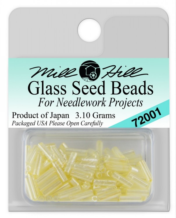 Mill Hill 72001 Pearl - Бисер Small Bugle Beads