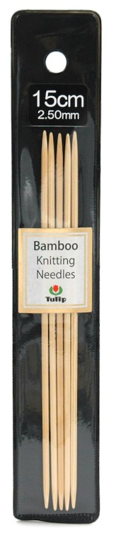 Tulip Спицы чулочные "Bamboo", 15 см