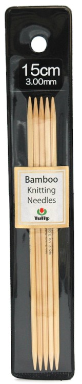 Tulip Спицы чулочные "Bamboo", 15 см