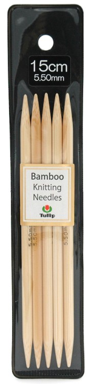 Tulip Спицы чулочные "Bamboo", 15 см