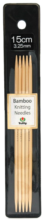 Tulip Спицы чулочные "Bamboo", 15 см